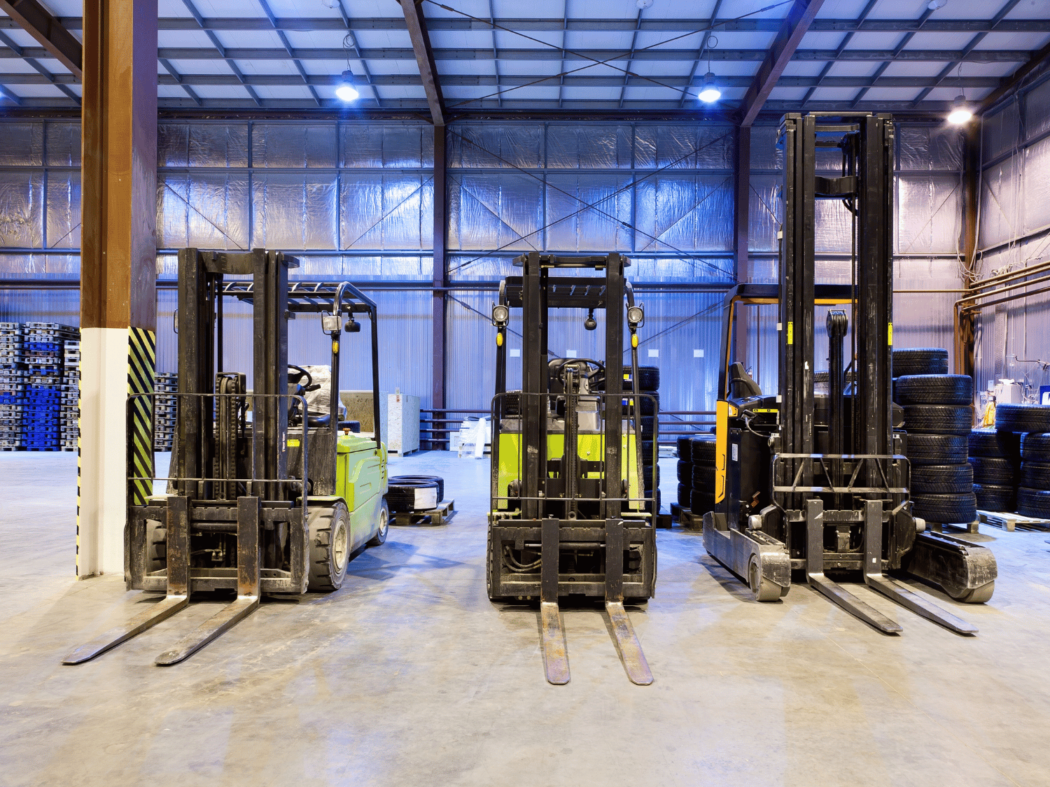 Servizio Pneumatici per Carrelli Industriali e Mezzi Movimento Terra